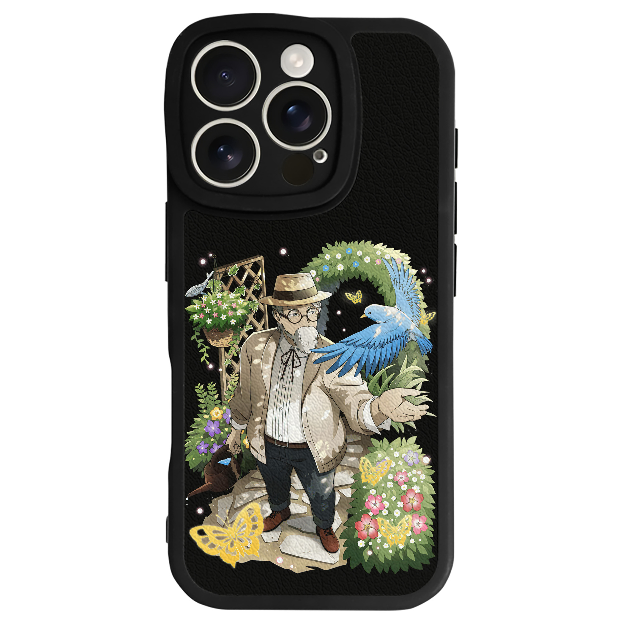 （画像用） 文豪ストレイドッグス Bungo Stray Dogs 【iPhone 16シリーズ対応】シリコンスマホケース（レザー調） 材質：シリコン